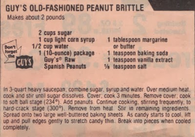 Peanut Brittle Recipe
