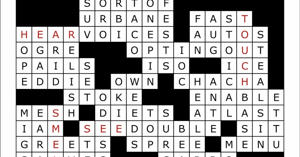 The Nation Cryptic Crossword Forum: New York Times diagramless solution: July 21, 2013
