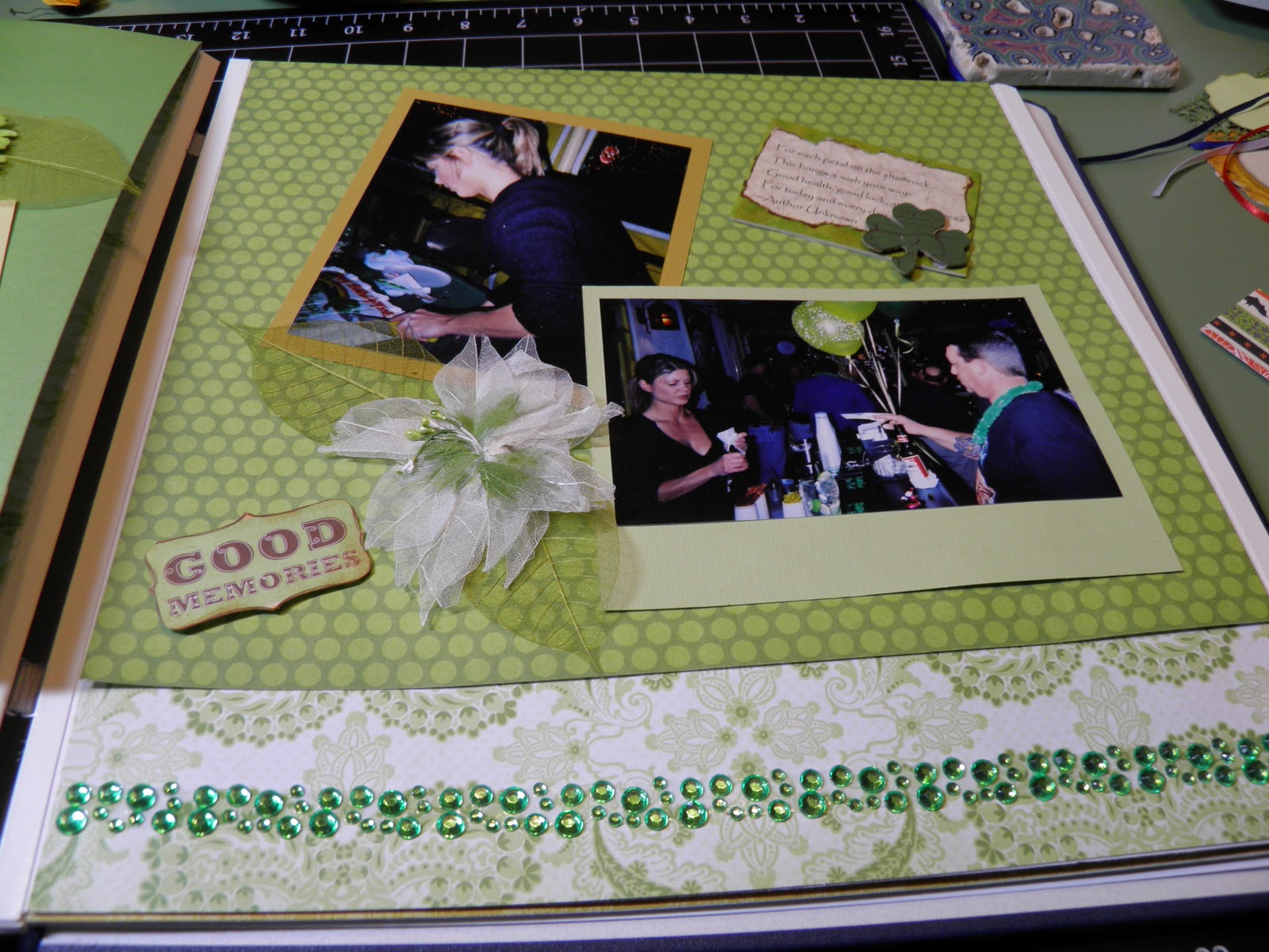 ScrapNDaze My First Scrapbook Job