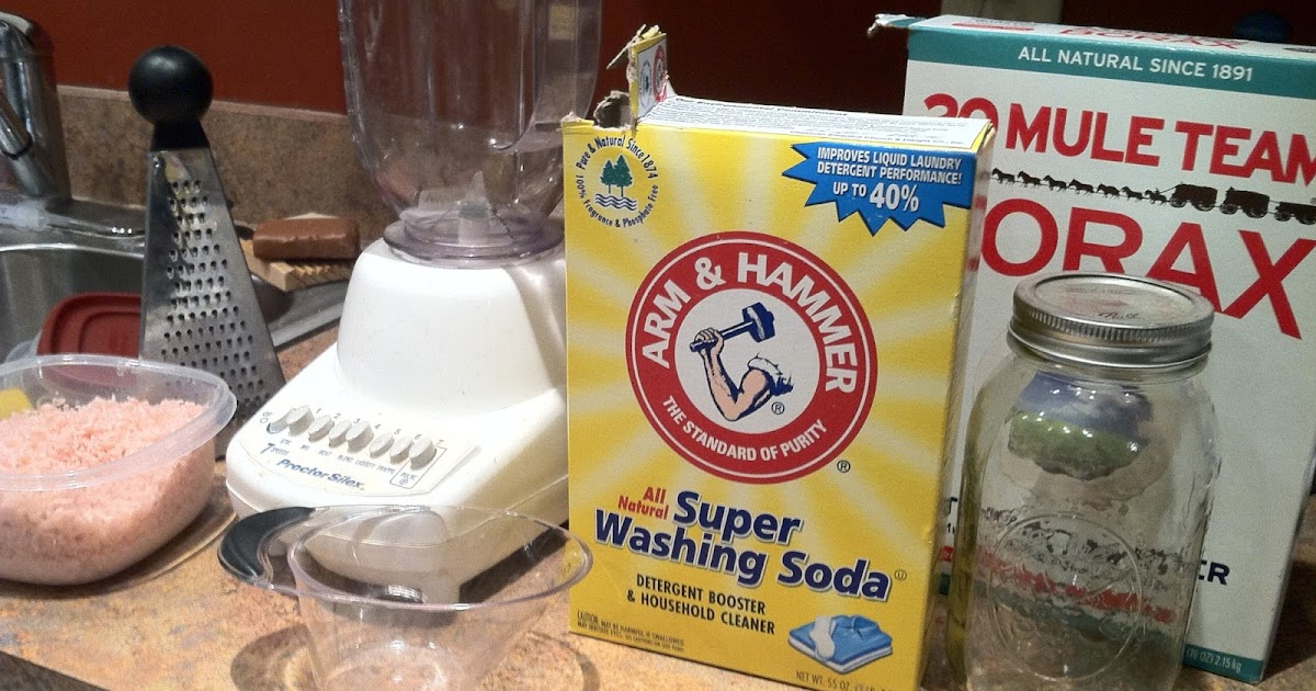 On the Urban Farm How To Powder Laundry Detergent