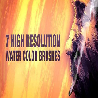 digital painting photoshop water brushes