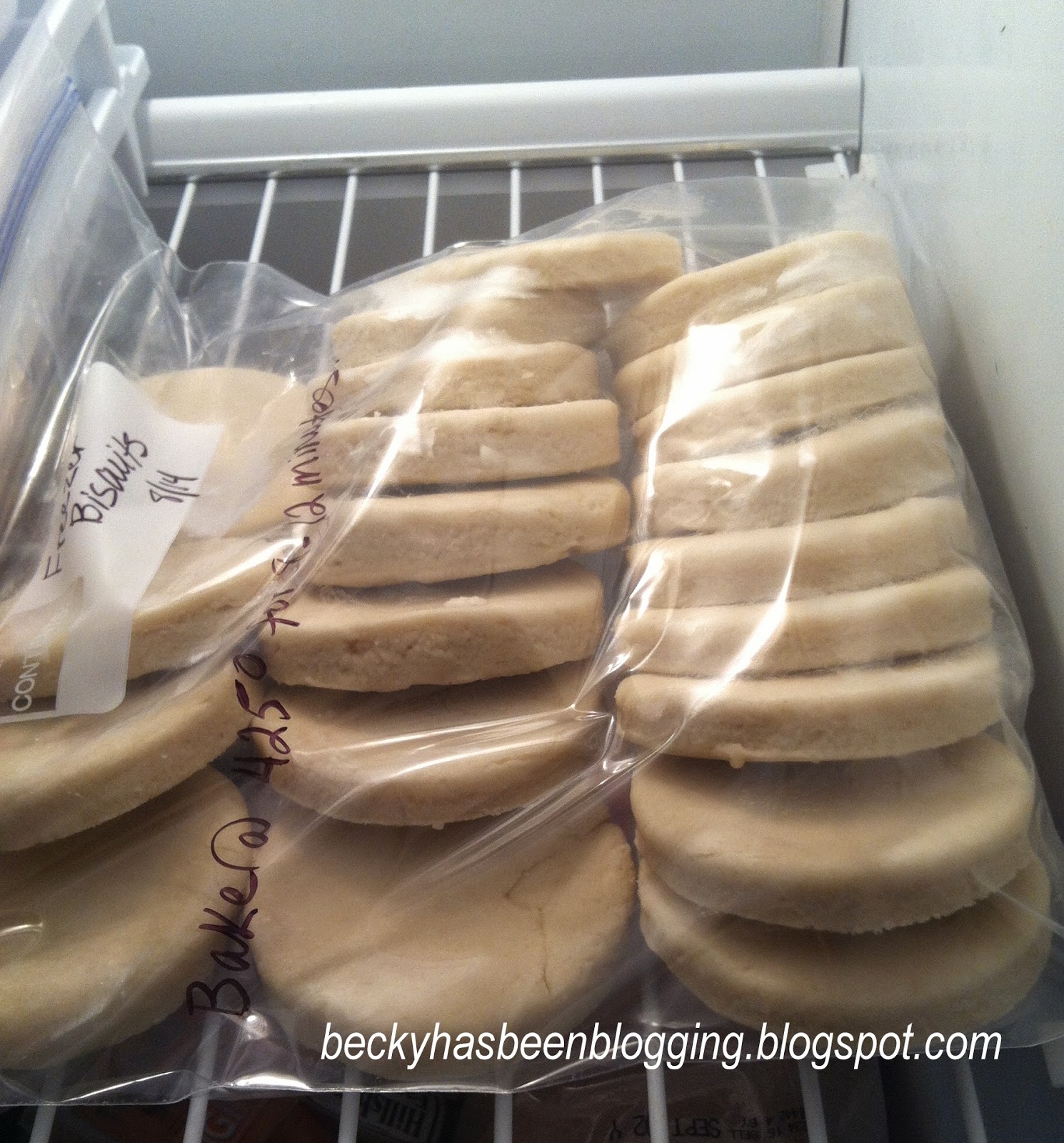 Becky Has Been Blogging Super Simple Freezer Biscuits
