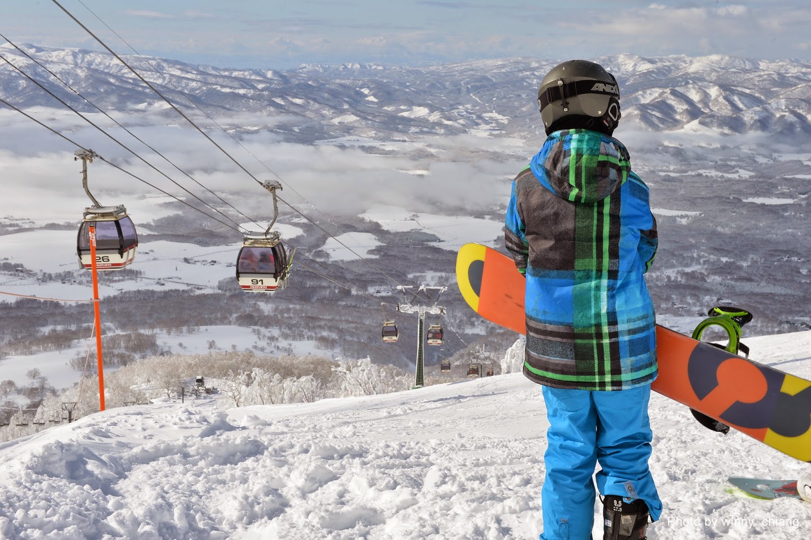 旅遊筆記 japan 2015 hokkaidoniseko annupuri area 北海道新雪谷annupuri 滑雪場