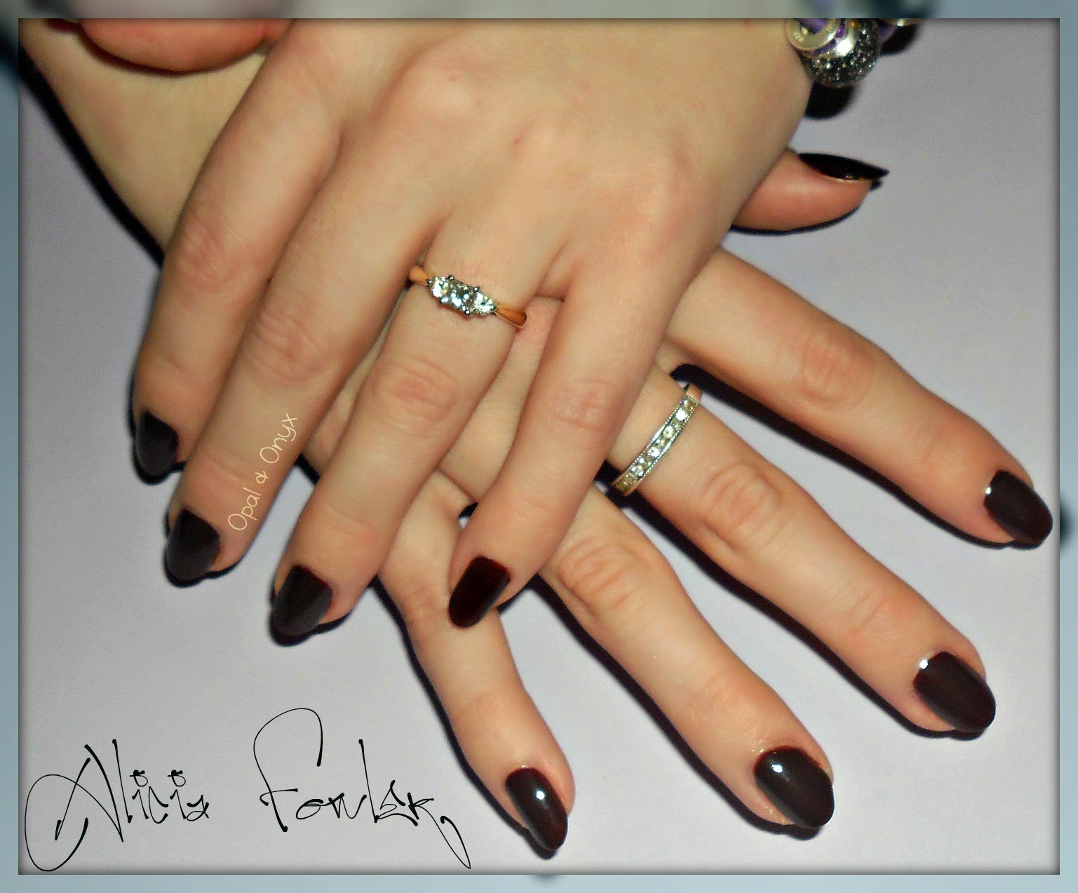Chocolate Brown Nail Designs - wide 2