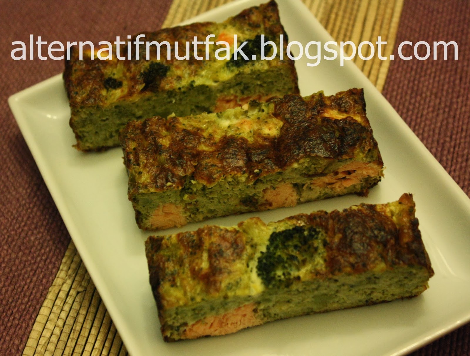 Alternatif Mutfak Somonlu Brokoli Böreği