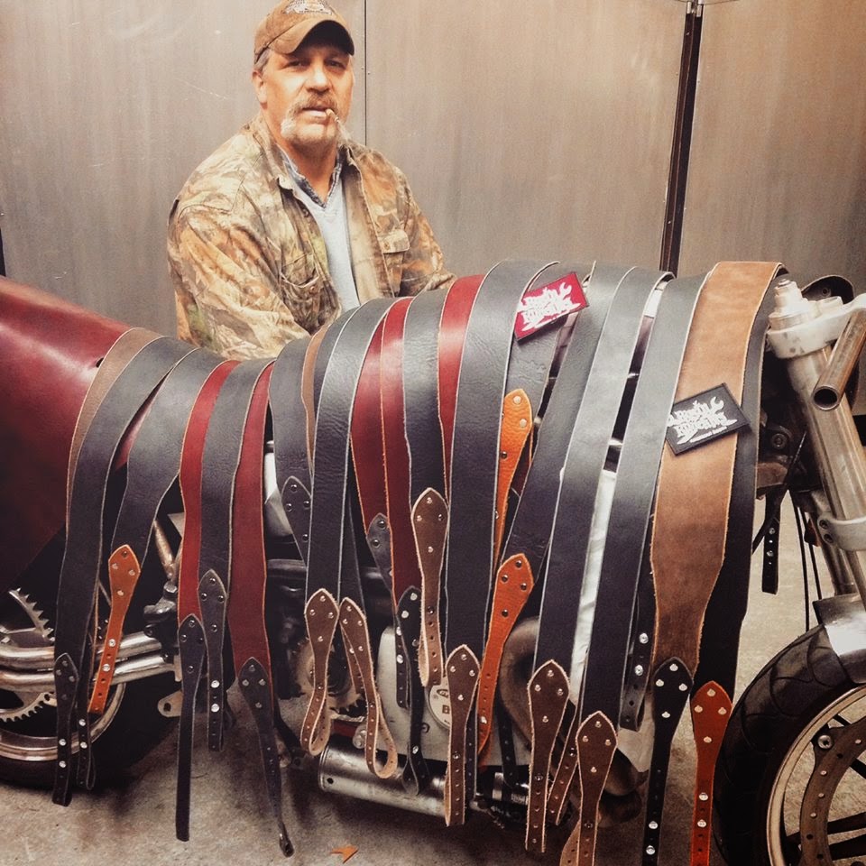 Rusty Knuckles Custom Leather Banjo Straps Now A Feature Item At Rusty Knuckles