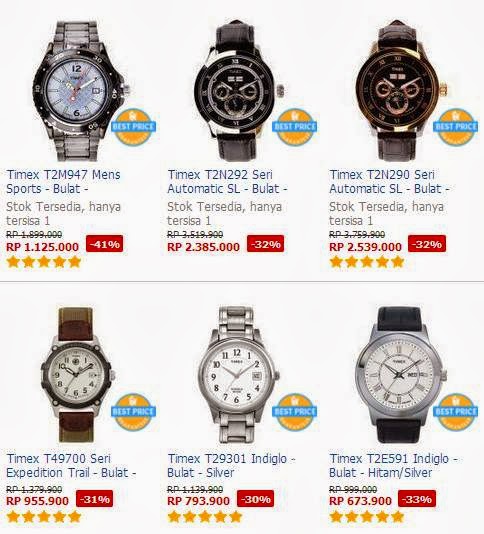 Daftar Harga Jam Tangan Timex Original Terbaru