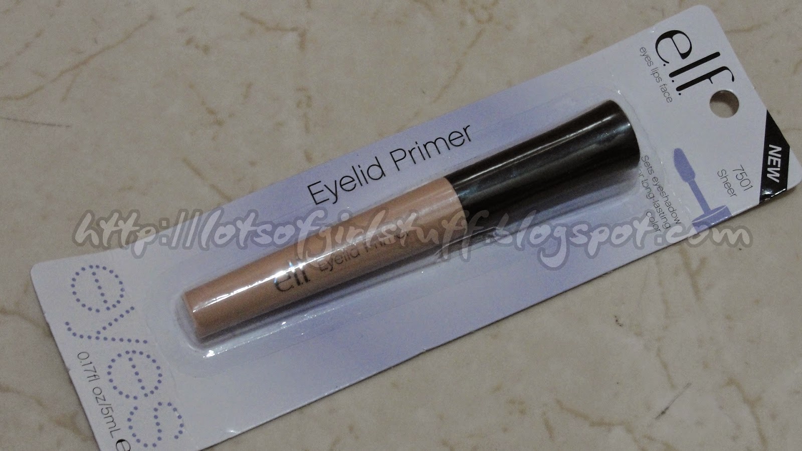 Lots of Girl Stuff ELF Eyelid Primer Review