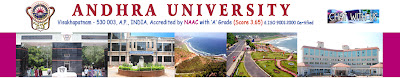 Andhra University Nov 2012 UG, PG Results