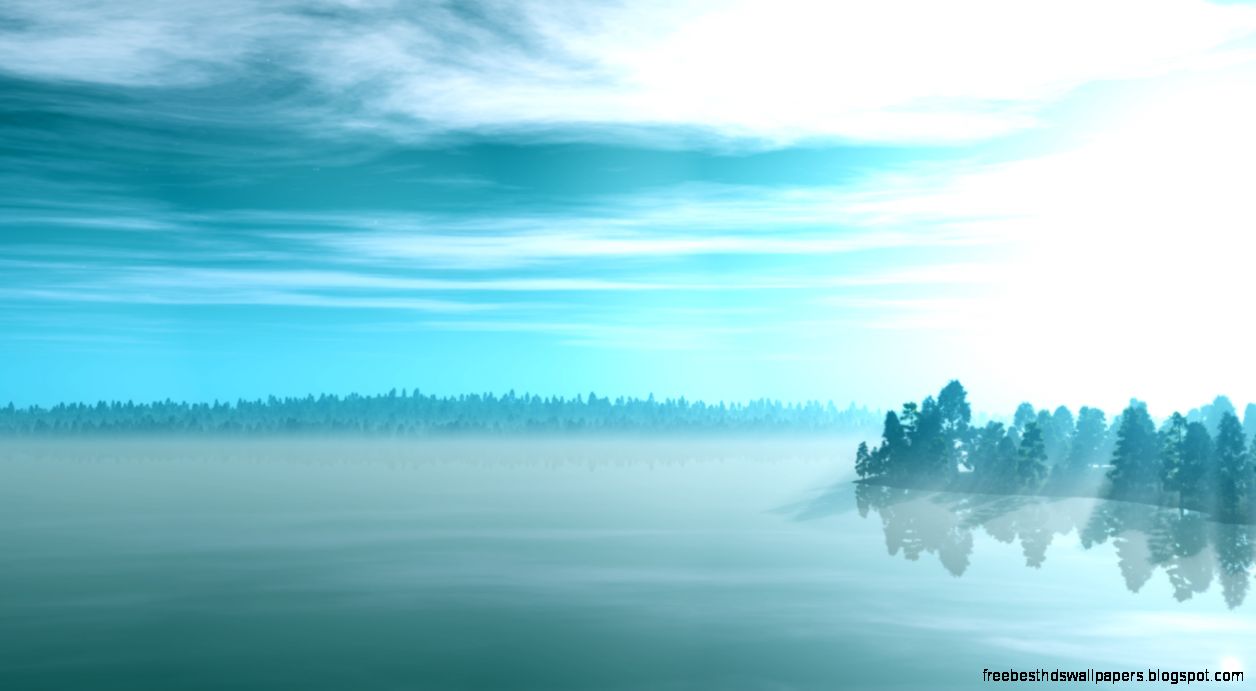 Misty Lake wallpaper by Vuenick on DeviantArt Misty Lake wallpaper by Vuenick on DeviantArt