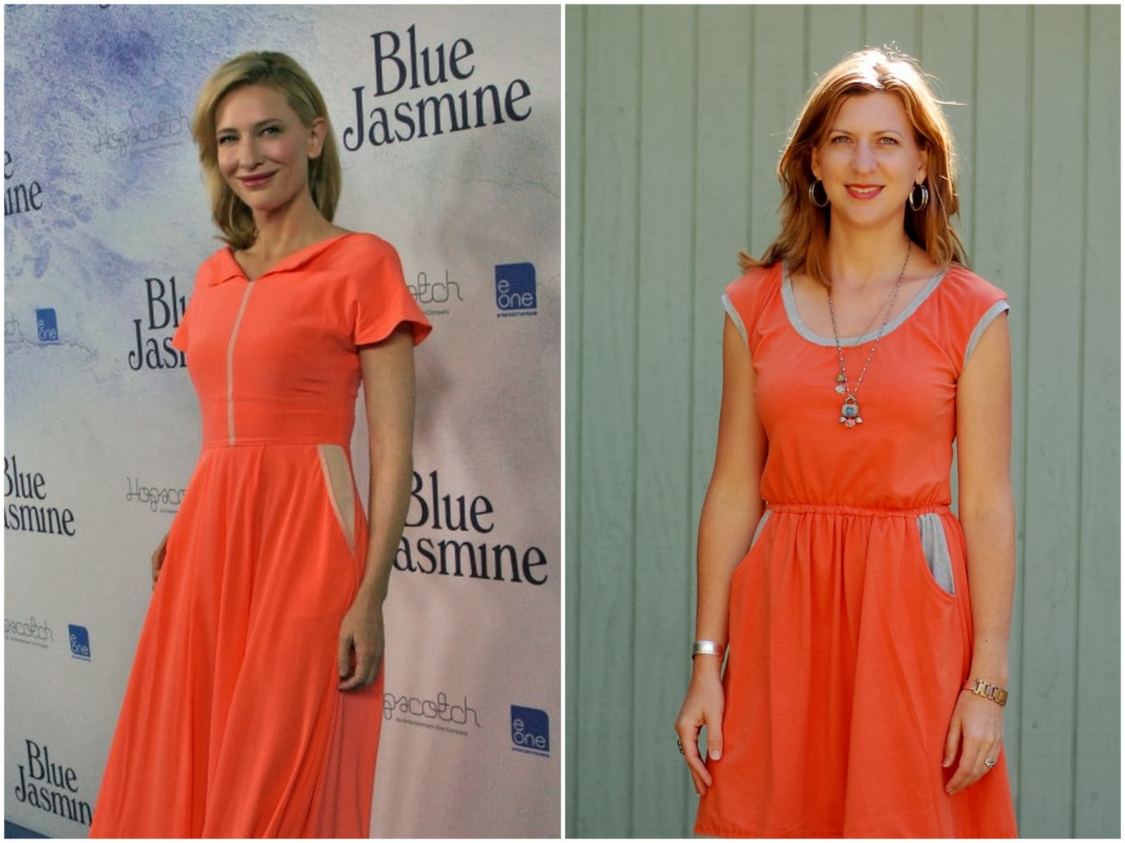 Beth Being Crafty Jersey Dress with Pockets