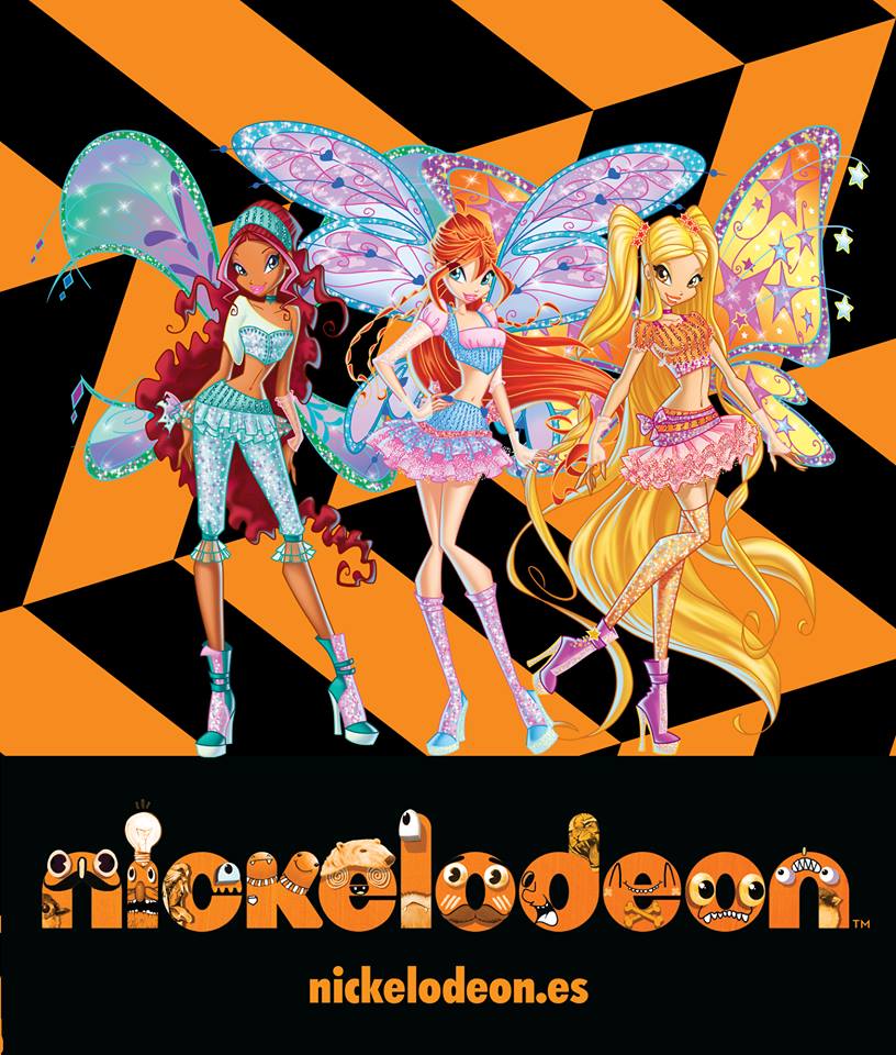 Póster promocional del Winx Club en Nickelodeon España Winx Club All
