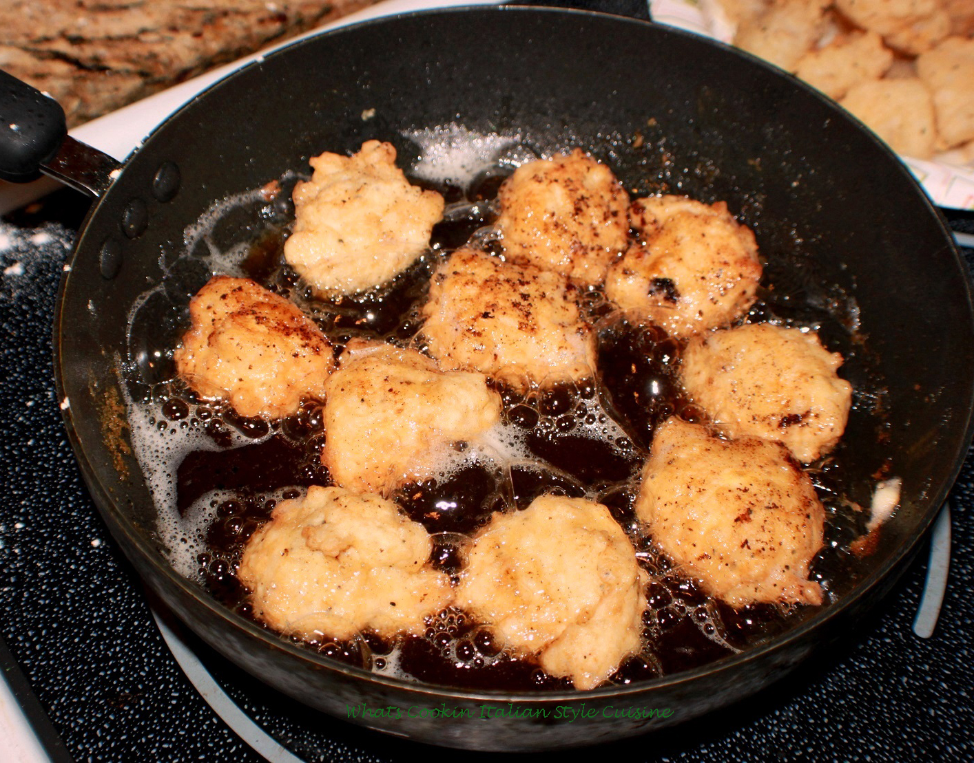 Italian Crab Fritter Appetizer Recipe What's Cookin' Italian Style