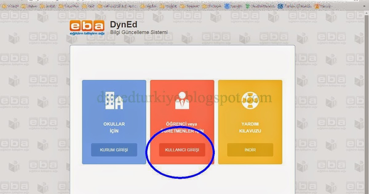 dyned sifre verme islemleri artik eba uzerinden yapilacak dyned turkiye