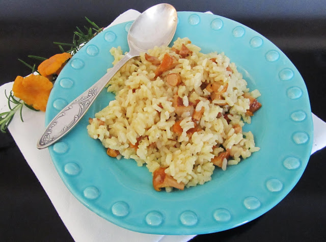 Risotto z kurkami
