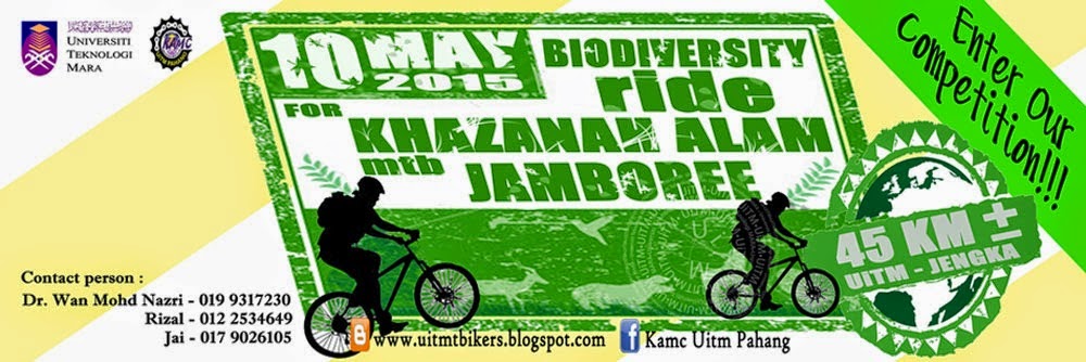 Mrkumai.blogspot.com: Biodiversity Ride Khazanah Alam MTB 
