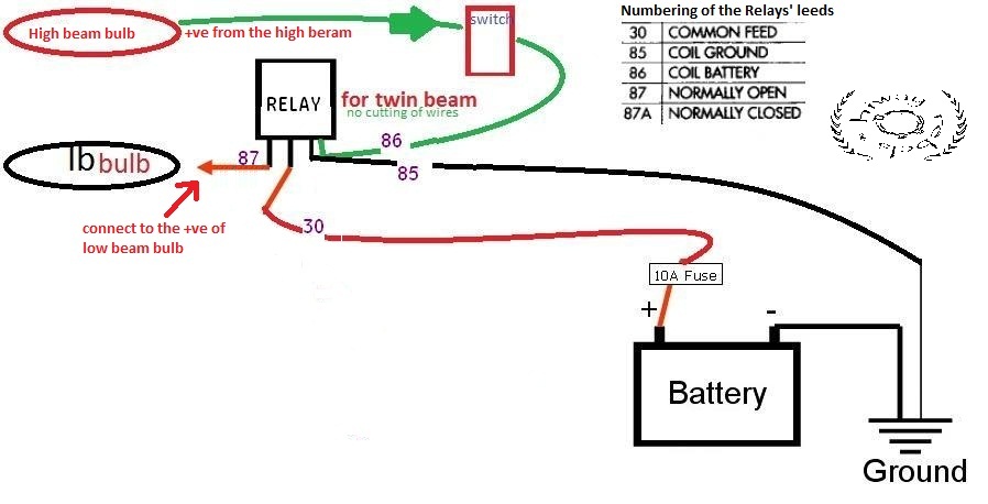 Wiring diagram. (Sorry I am no electrical engineer!)