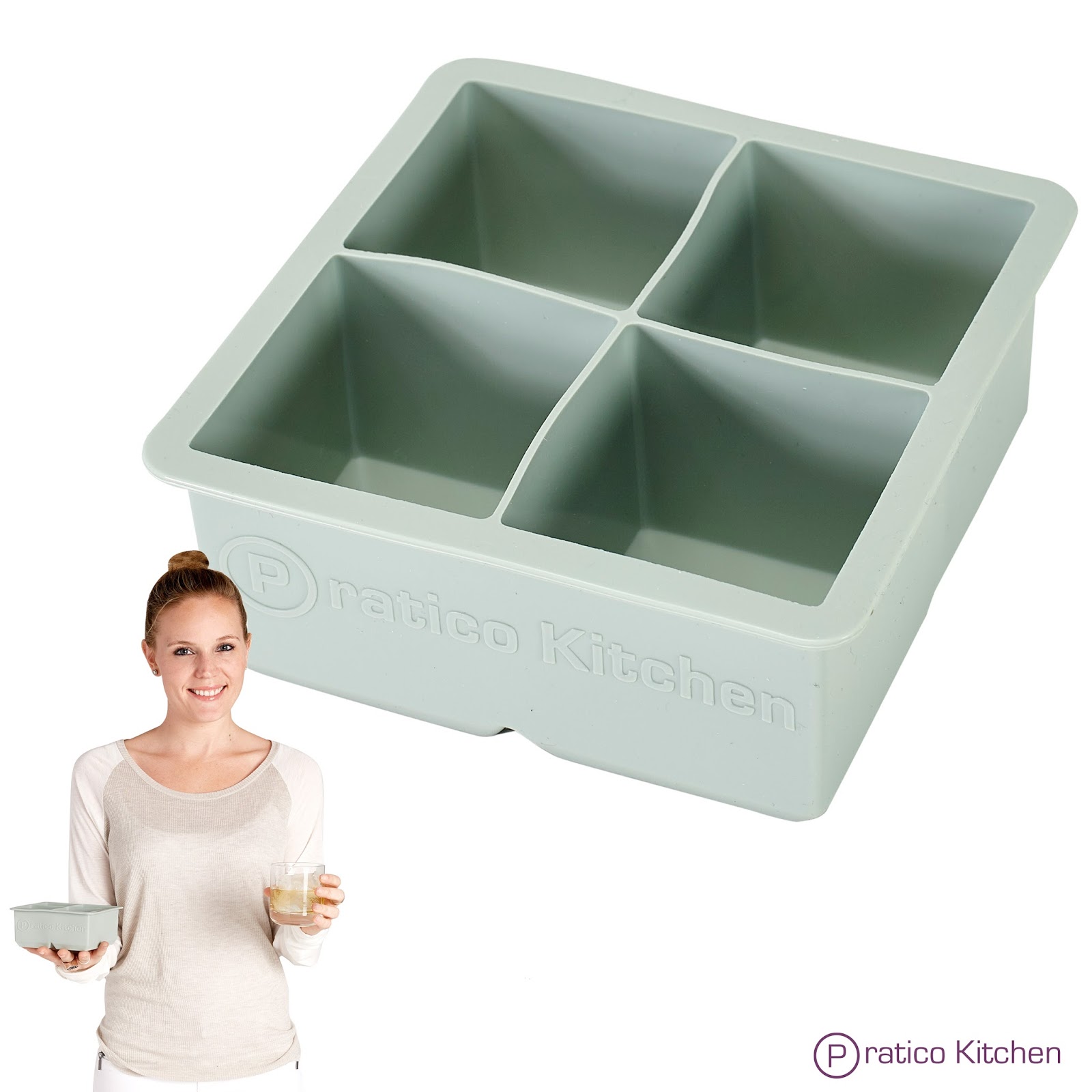 Heather's Blog, Opinions & Ideas Large Ice Cube Mold Makes 2.25 Inch