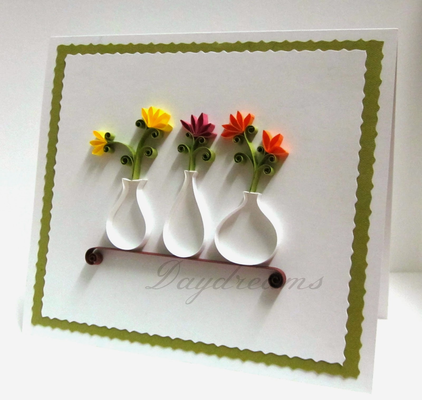 DAYDREAMS Book review Pretty Quilled Cards by Cecelia Louie