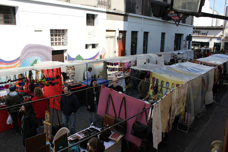 Søndagsmarked i San Telmo