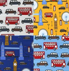 Next Stop London for Robert Kaufman Fabrics | Shipping April 2012