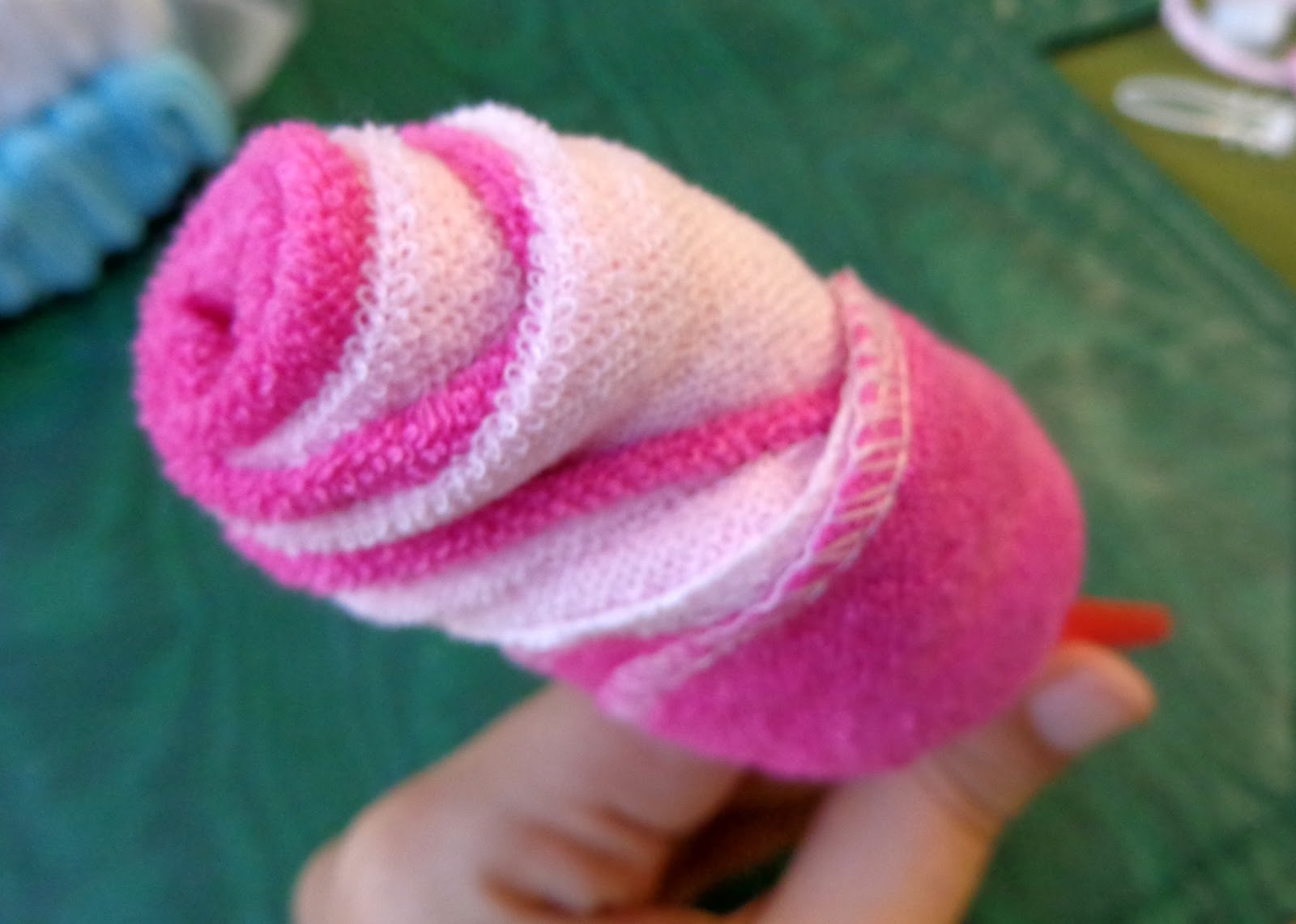DIY for Mommies Washcloth Roses
