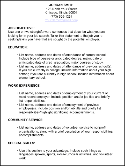 school social worker resumes