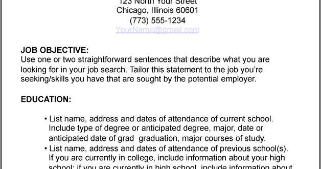 utility worker resumes