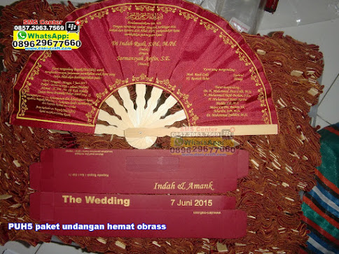 paket undangan hemat obrass unik