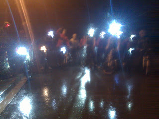 15 Outcaters Bikers sota la pluja amb la BTT