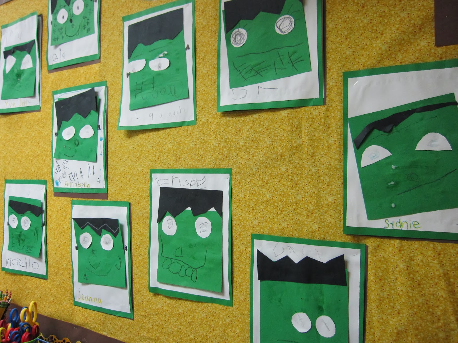 Preschool For Rookies Happy Halloween Frankenstein Craft