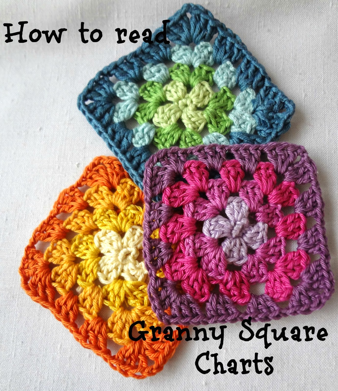 Little Treasures: How to Read Granny Square Charts