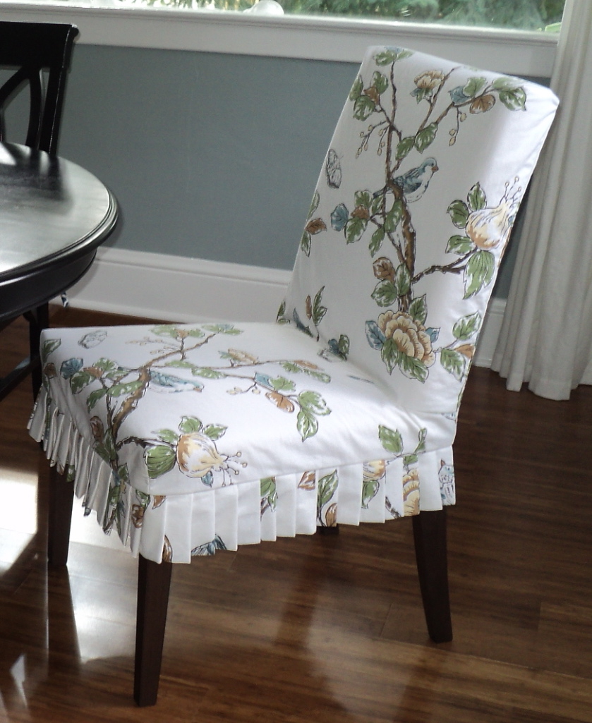 Living in the Rain Garden Henriksdal Chair Slipcover Part Two Making