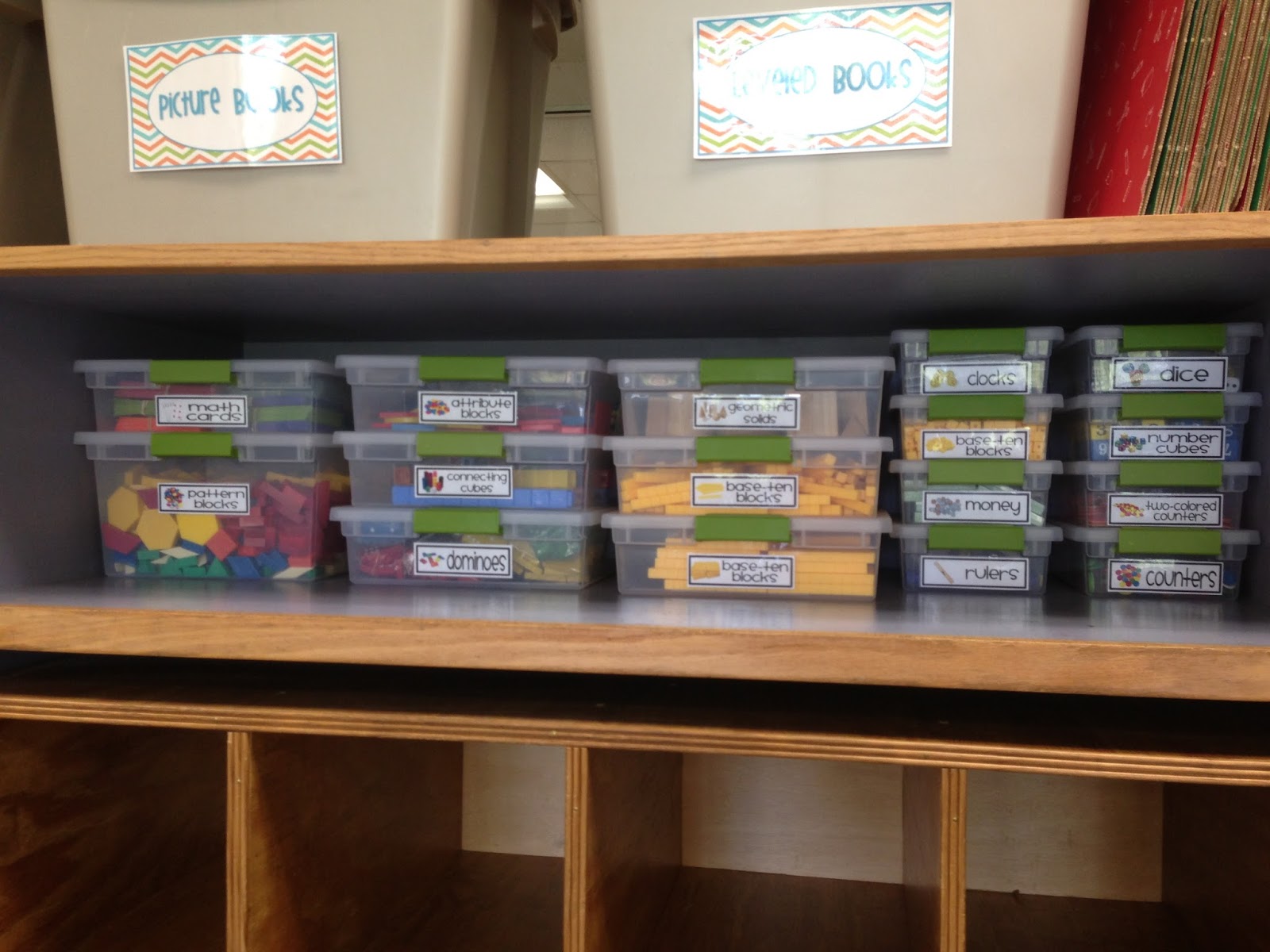 Organize It Math Manipulatives Fun and Fearless in First