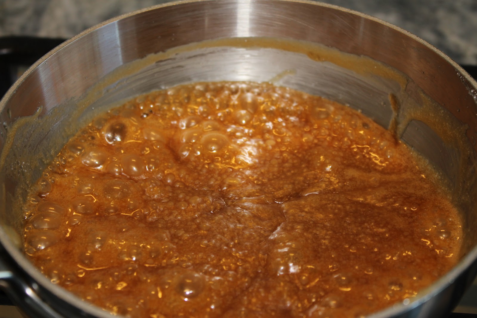 The Glass Dish Caramel Brownies
