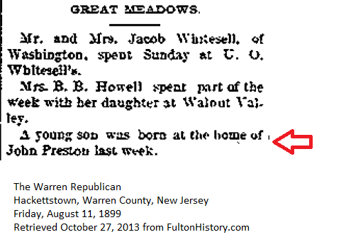 old newspaper birth announcements