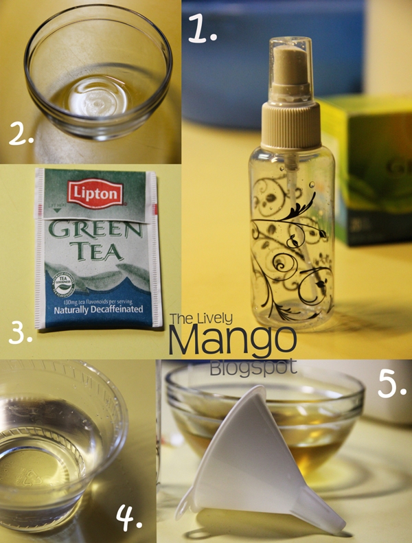 The Lively Mango Refreshing Green Tea Spray