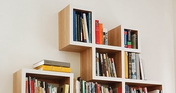 Diseño y Decoración de la Casa: Variados y cómodos estantes para libros