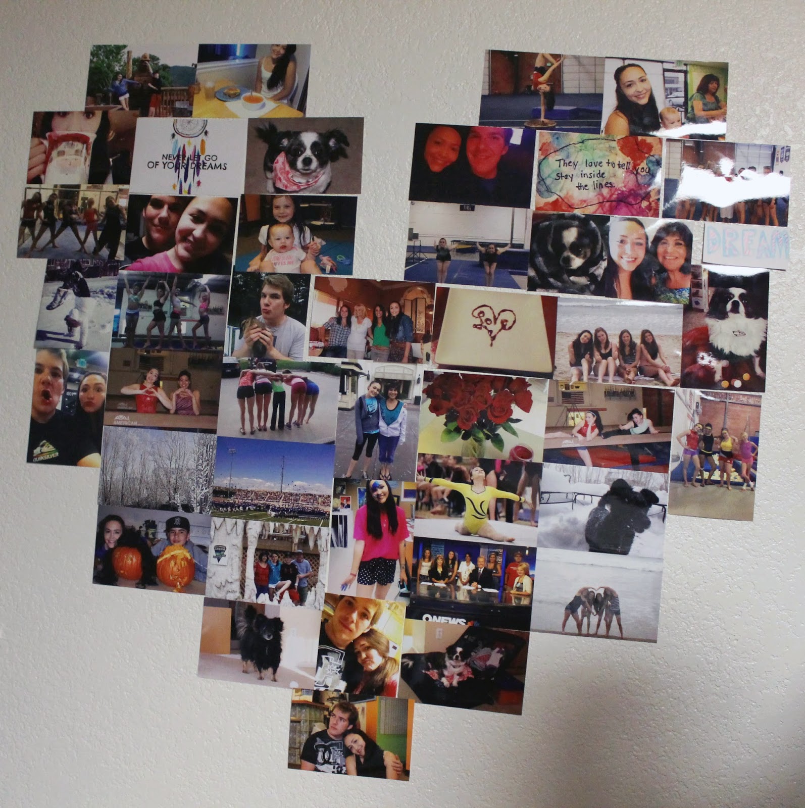 Panda Raige Diy Heart Collage