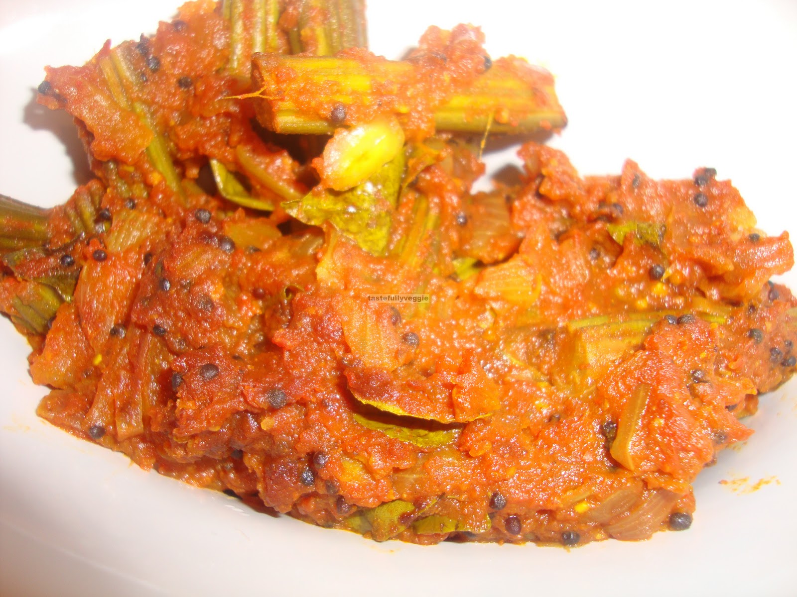 Tastefully Veggie Drumstick Chops (Murungakai Chops)