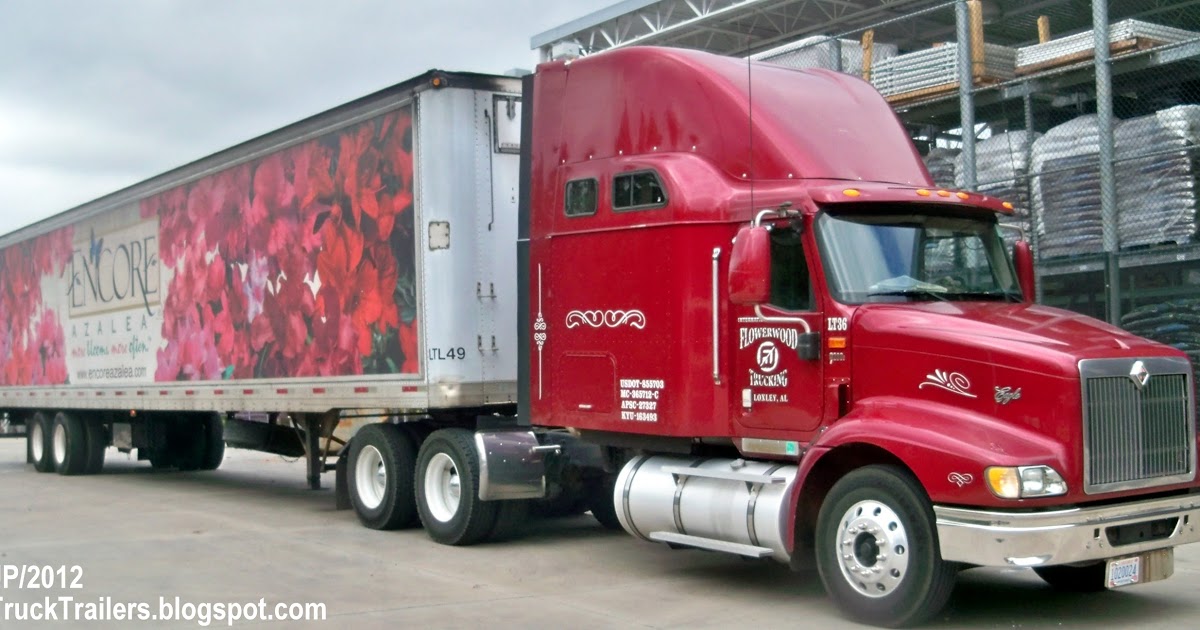 TRUCK TRAILER Transport Express Freight Logistic Diesel Mack Peterbilt
