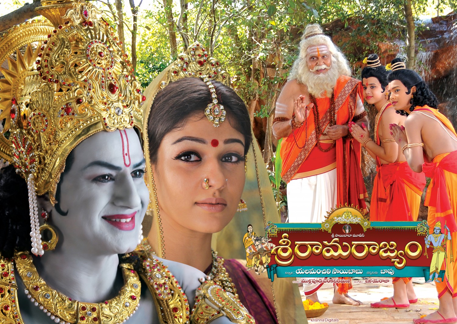 Download Sri Rama Rajyam 2011 Tamil movie mp3 songs