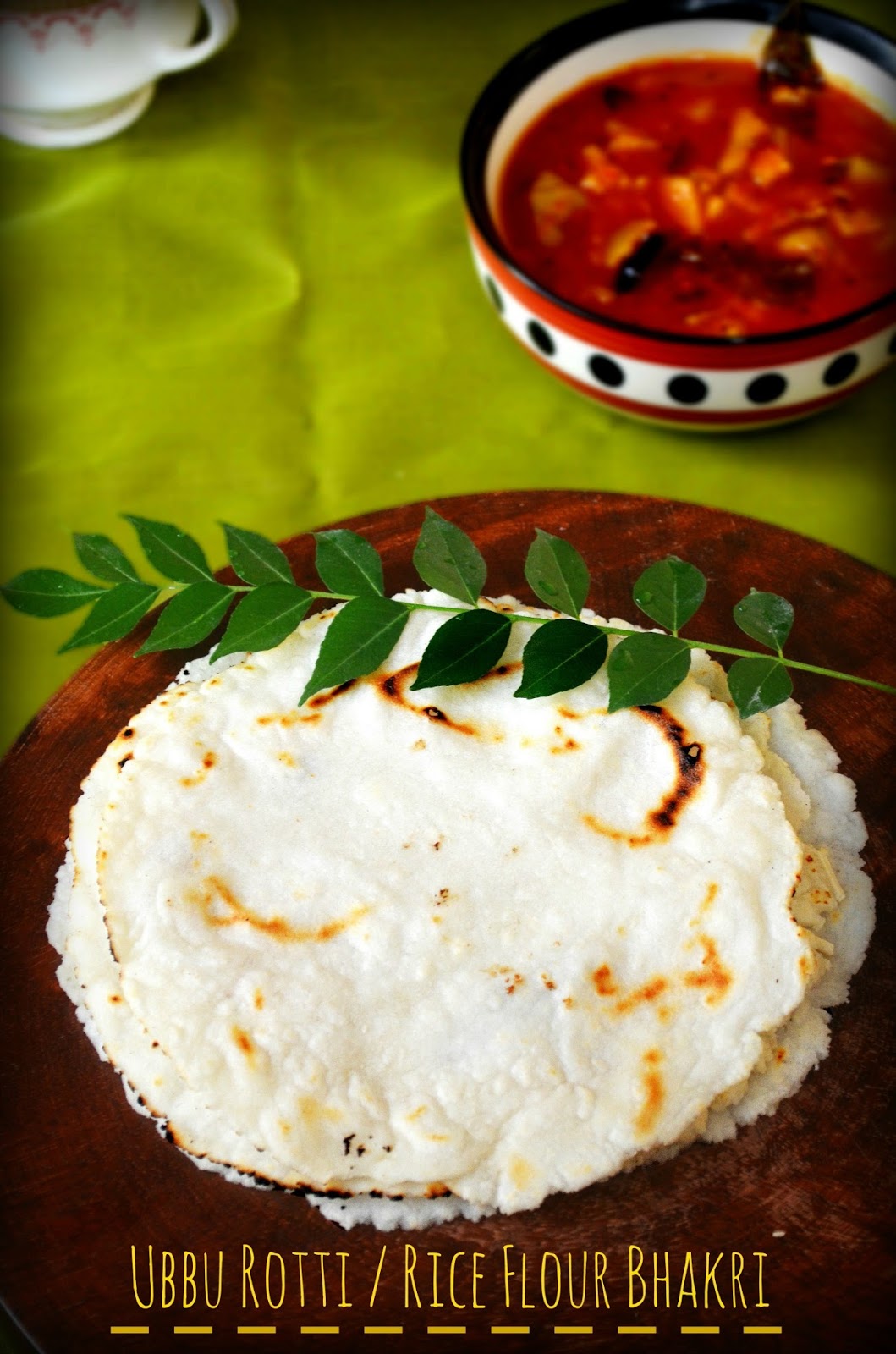 UBBU ROTTI / ROTTI / RICE BHAKRI RECIPE Cook With Smile