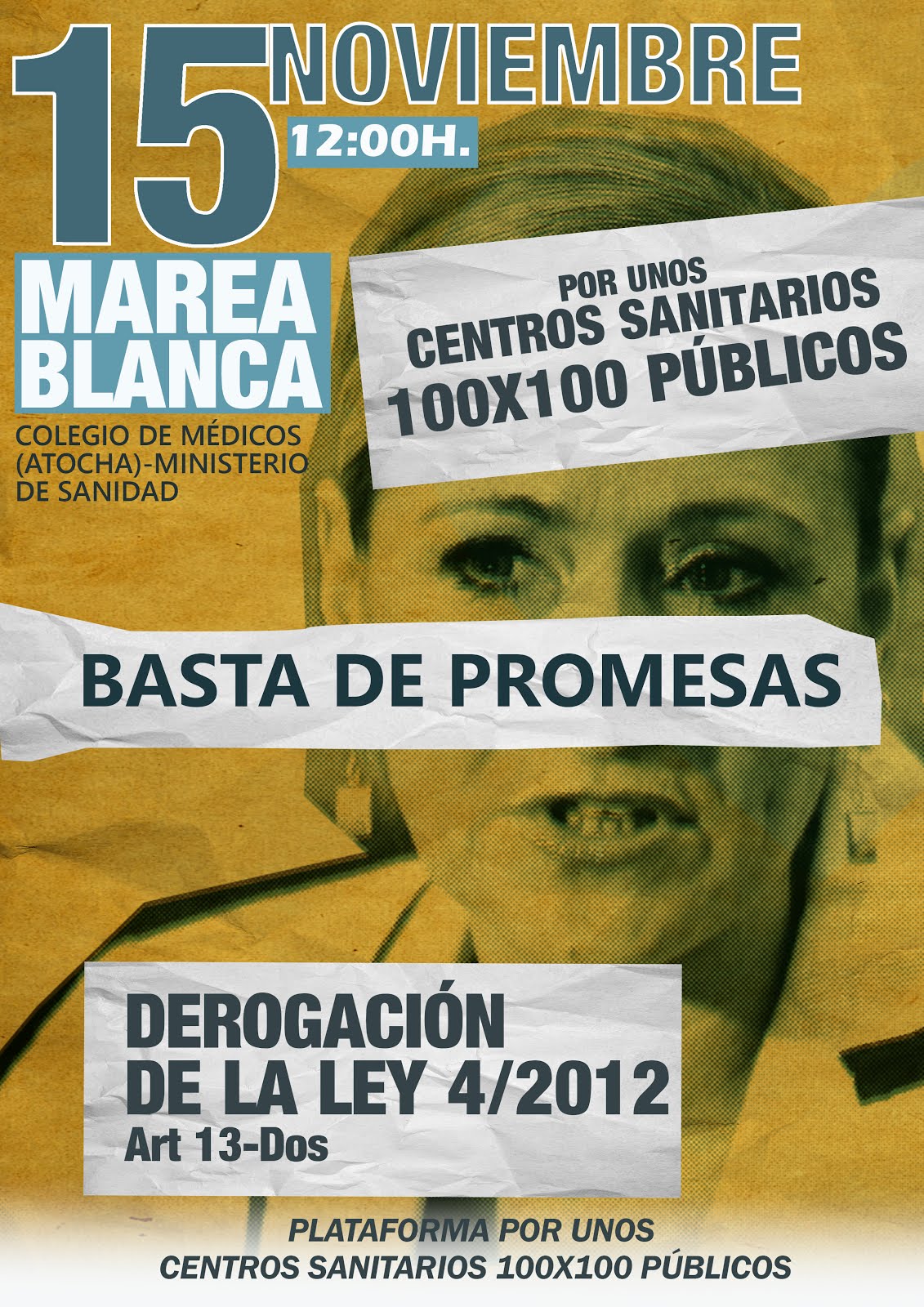 MAREA BLANCA 15 NOVIEMBRE