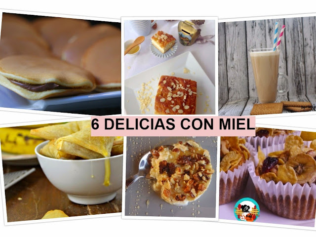 6 Delicias Con Miel.
