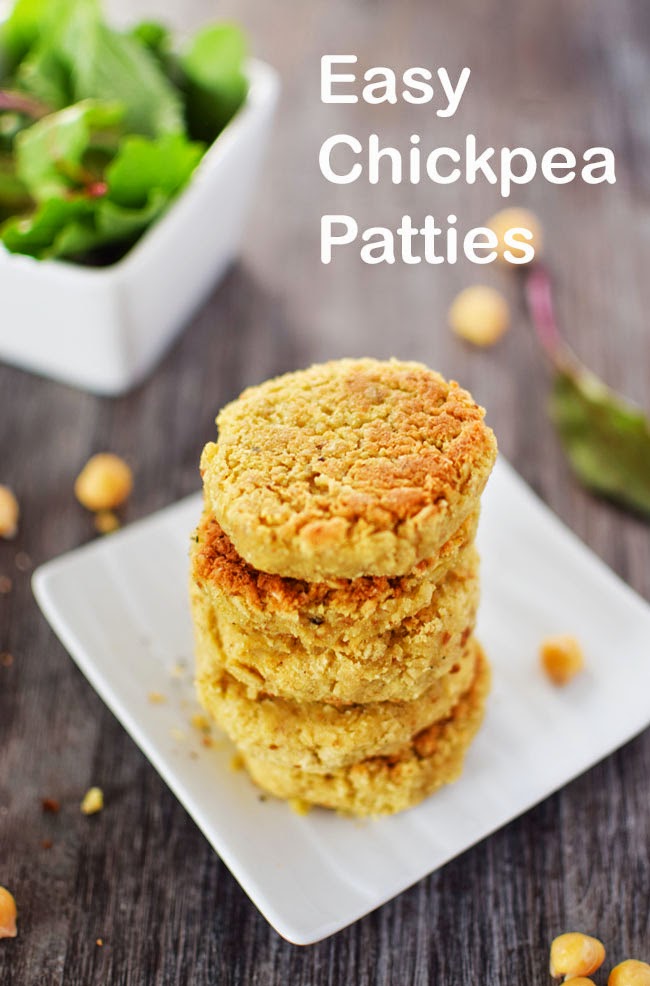 Woman in Real LifeThe Art of the Everyday Easy Vegan Chickpea Patties