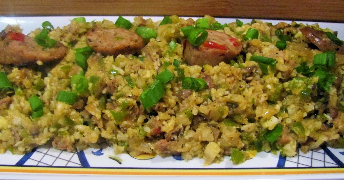 37 Cooks Spicy Cauliflower Dirty Rice