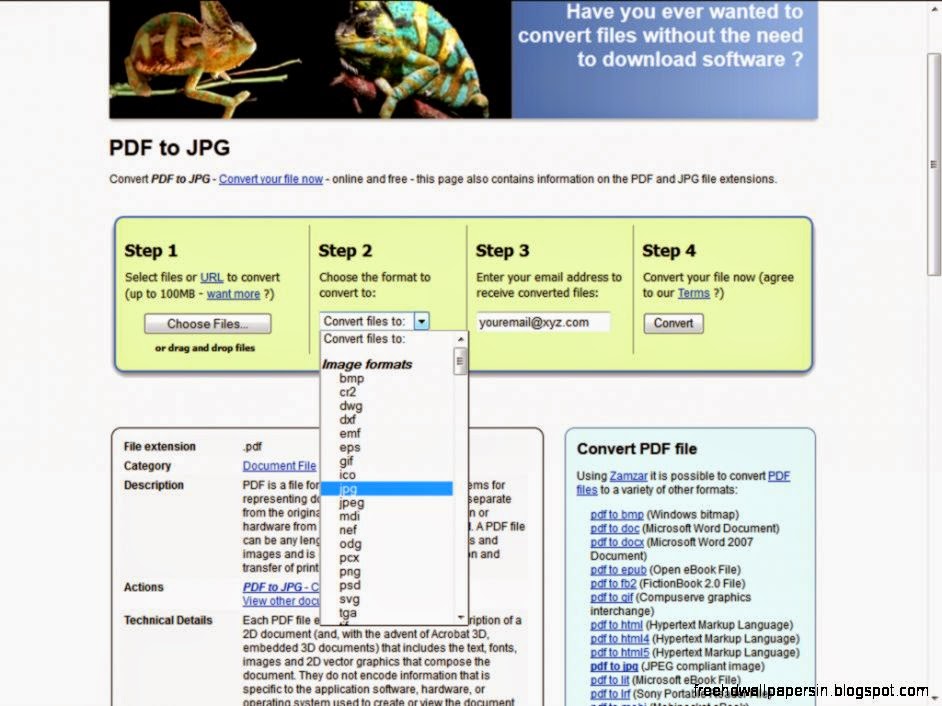 convert a pdf to jpg online