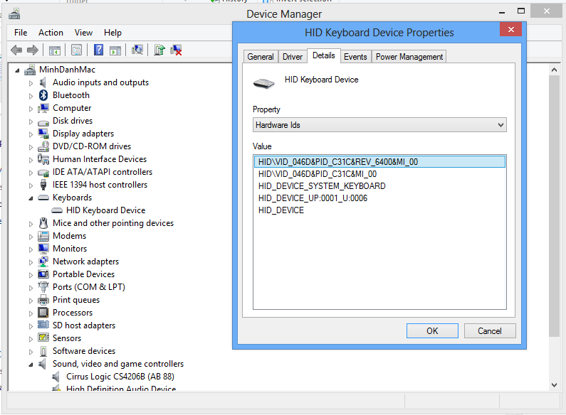 Hid Keyboard Device Driver Windows 7