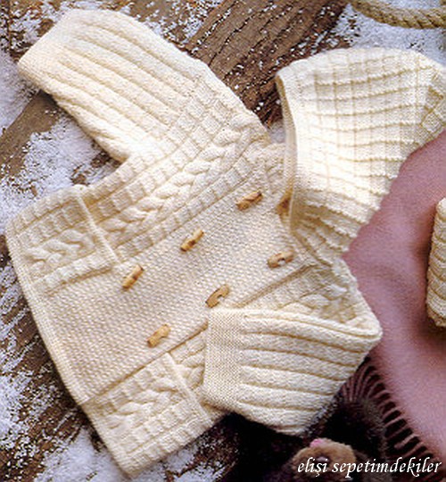 free knitting pattern: boys baby clothes models
